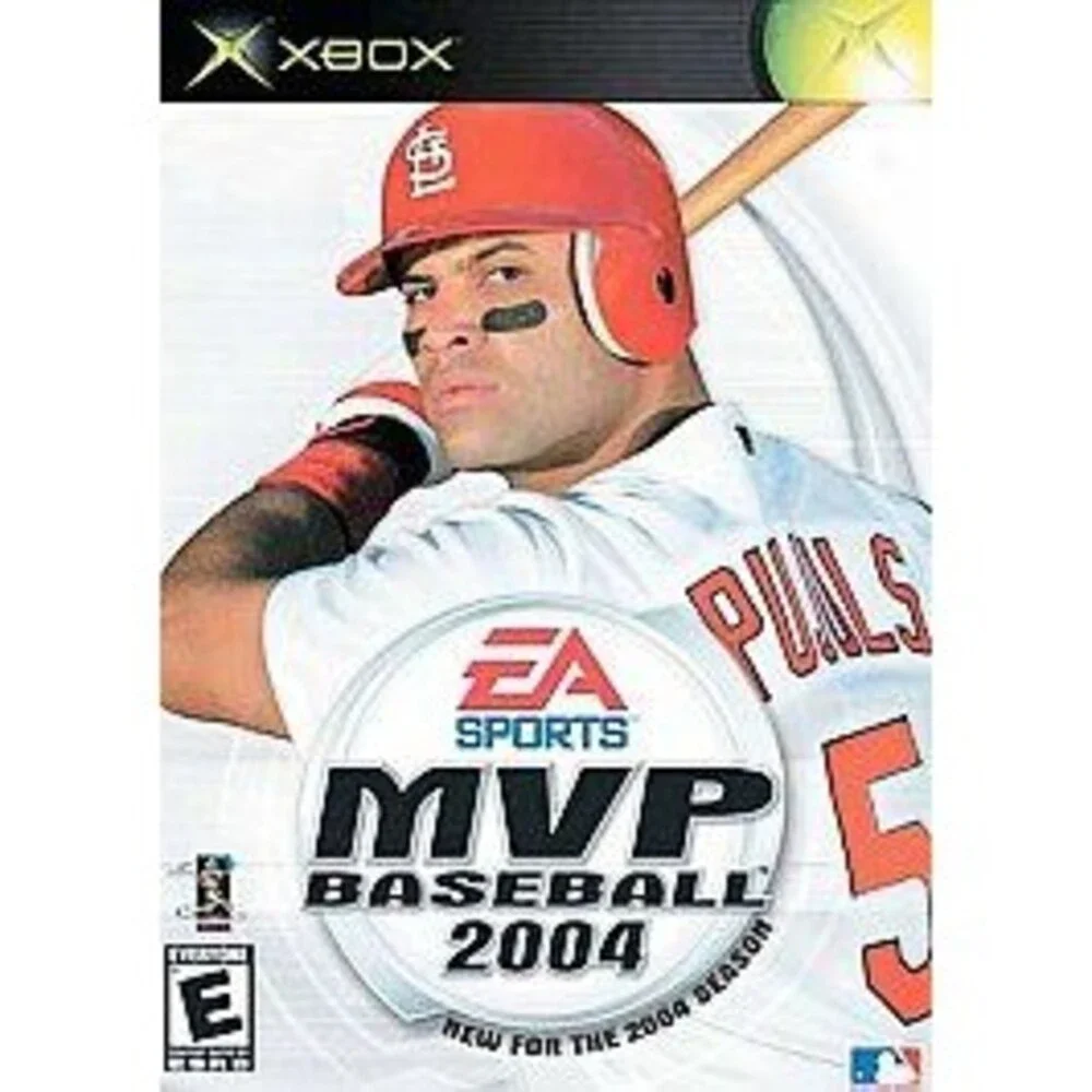 MVP Baseball 2004 for Xbox VideoGames No Manual